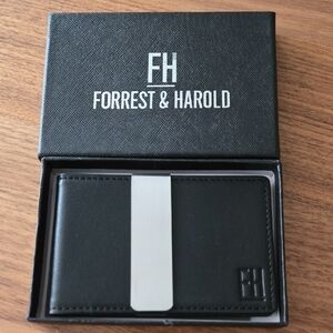 Forrest & Harold Black Wallet